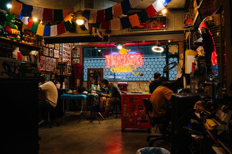 tattoo parlour